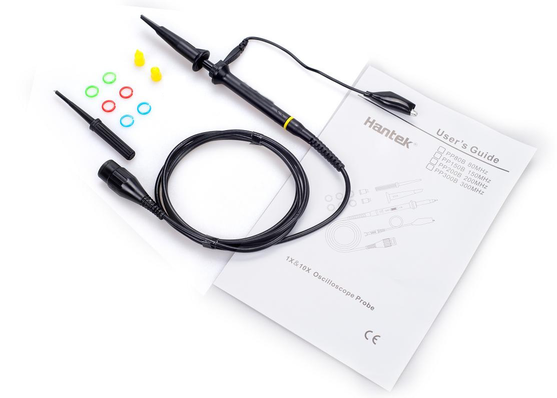 Hantek DSO2C10 included probe accessory view