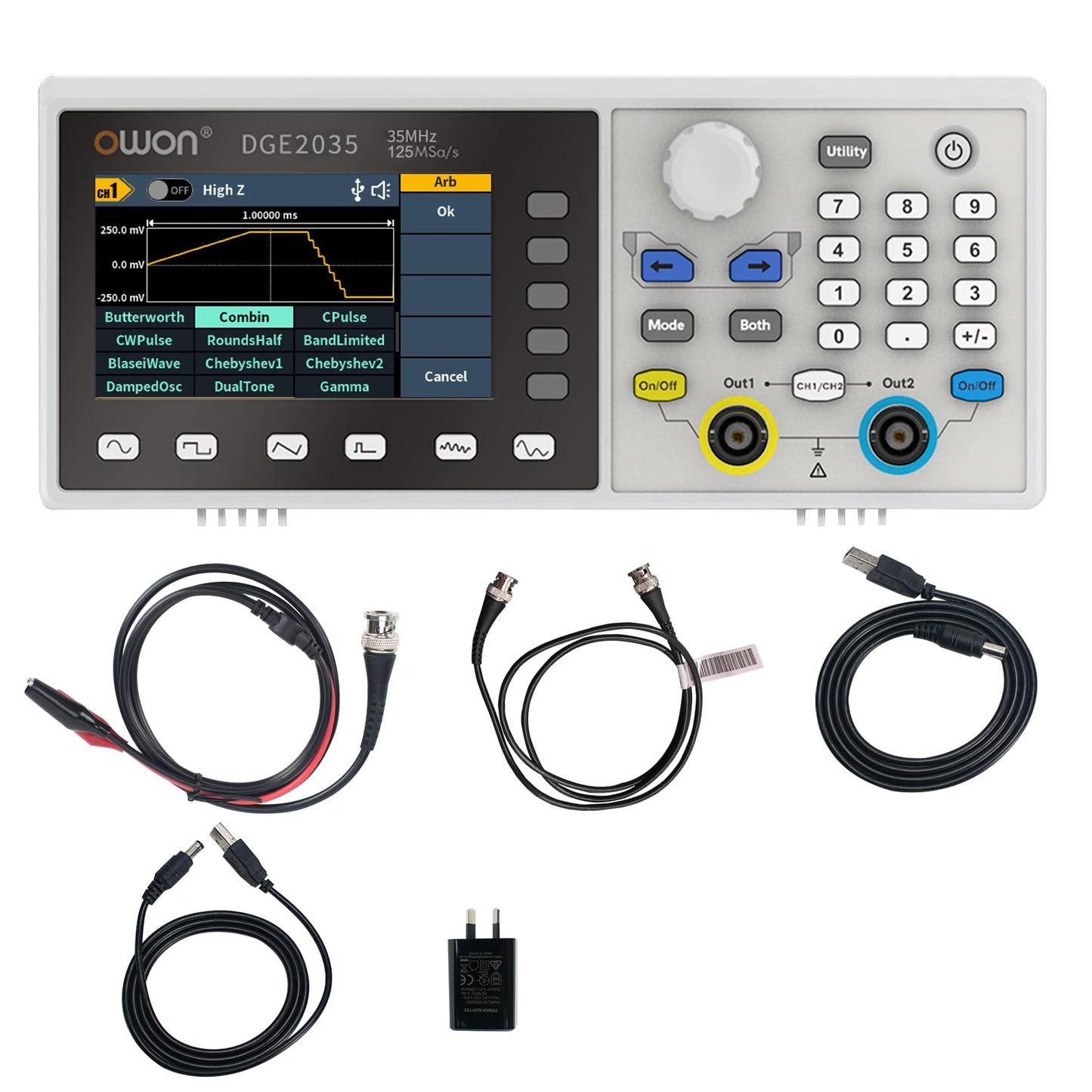 Owon DGE2035 function generator