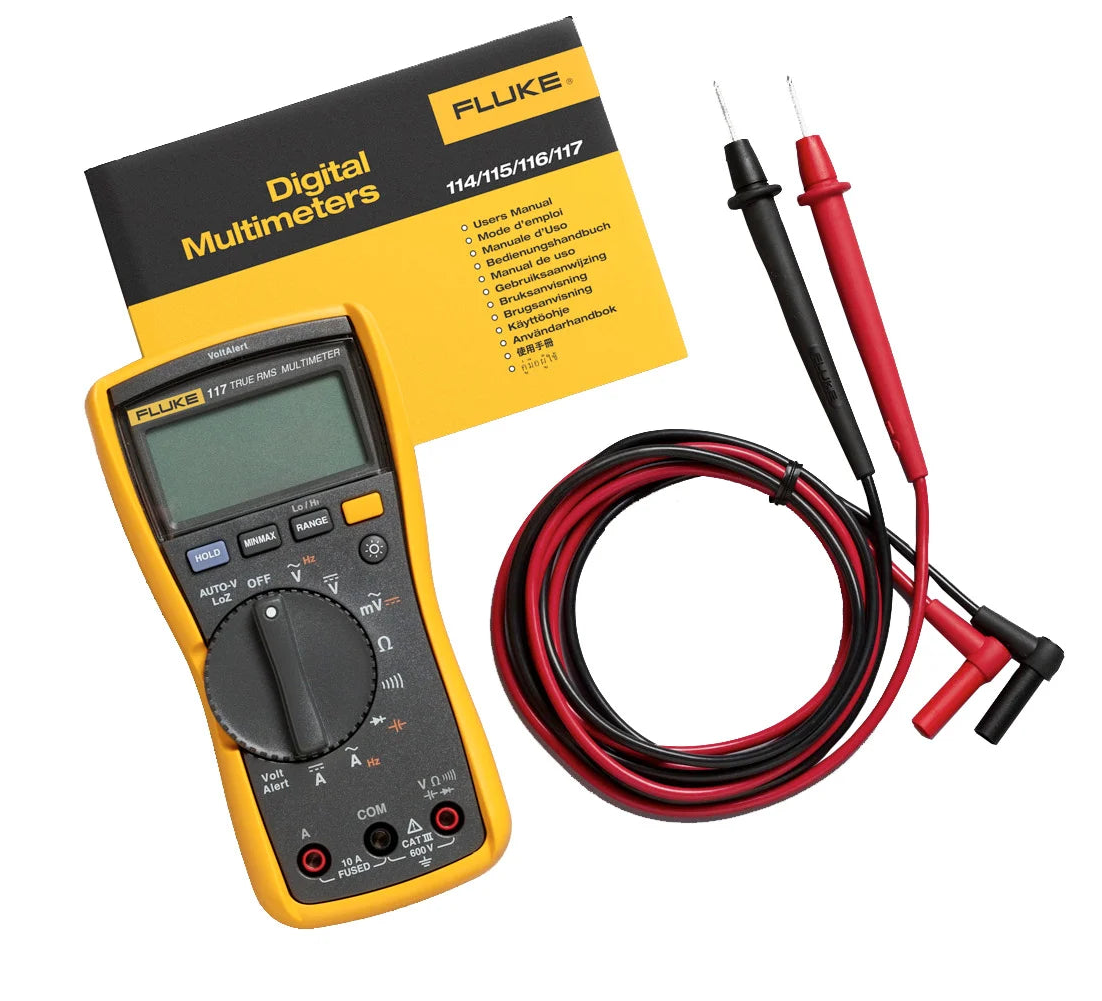 Fluke 117C Electrician's Multimeter with Non-Contact Voltage
