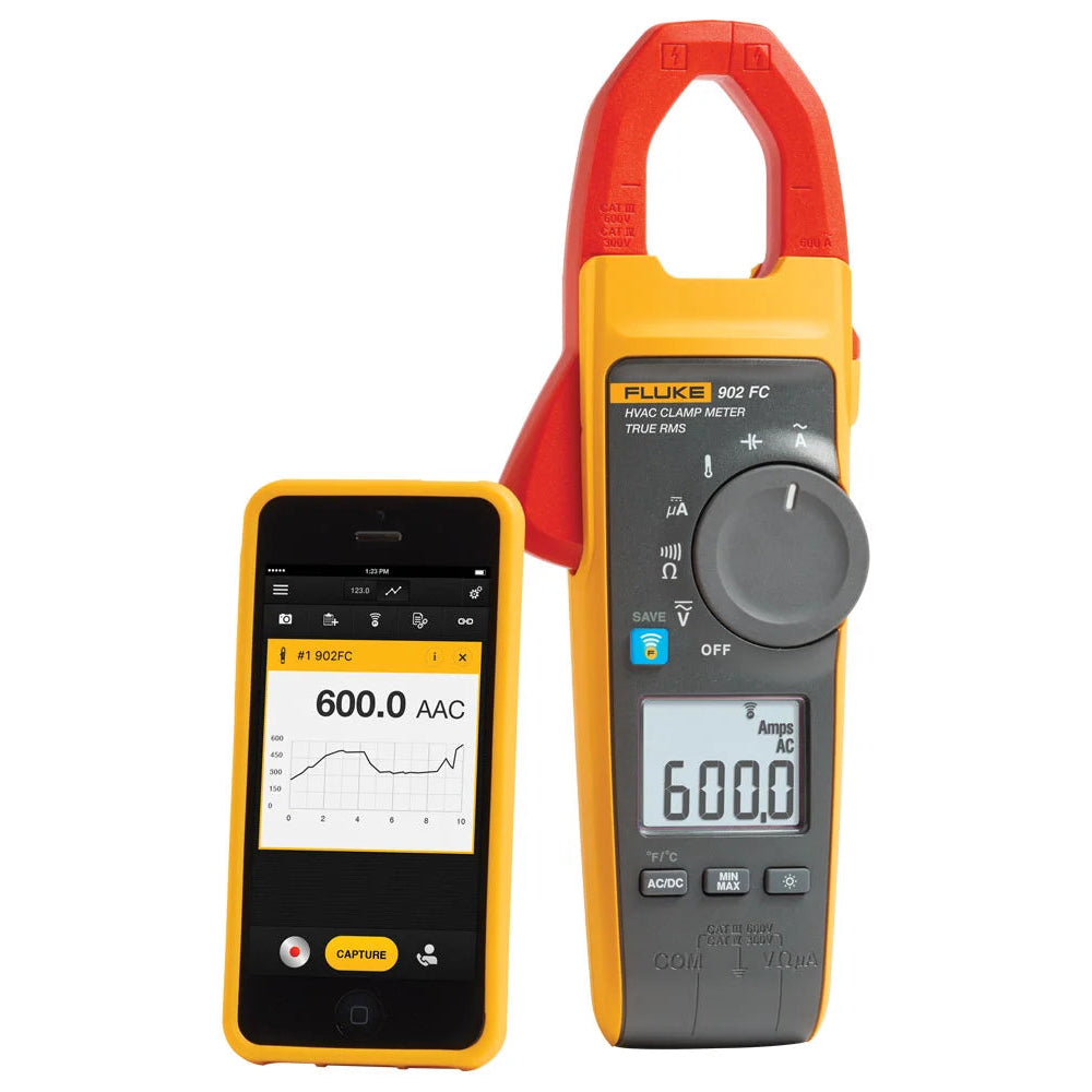 Fluke 902 FC True-RMS HVAC Clamp Meter