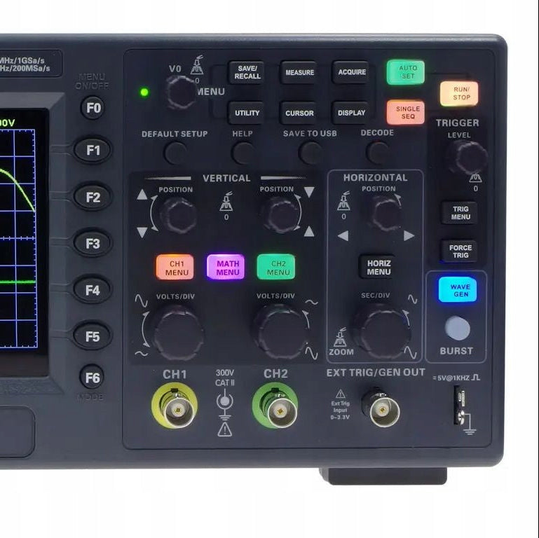 Hantek DSO2D10 2CH 150MHz 1GSa/s, 8M memory Oscilloscope