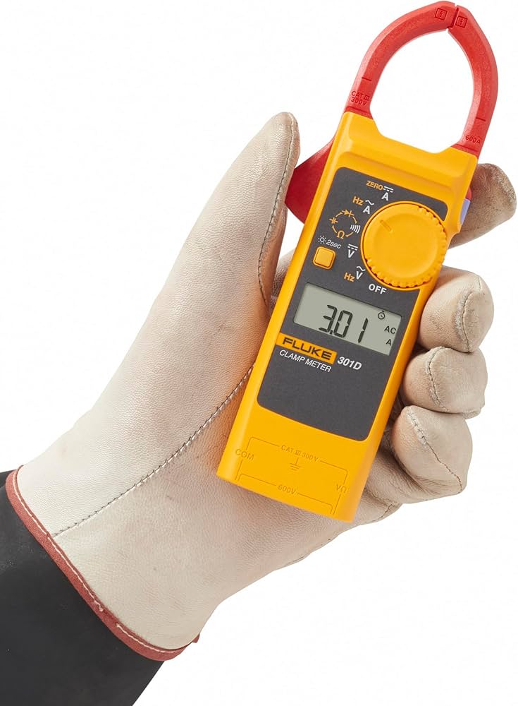 Fluke 301D AC/DC Clamp Meter