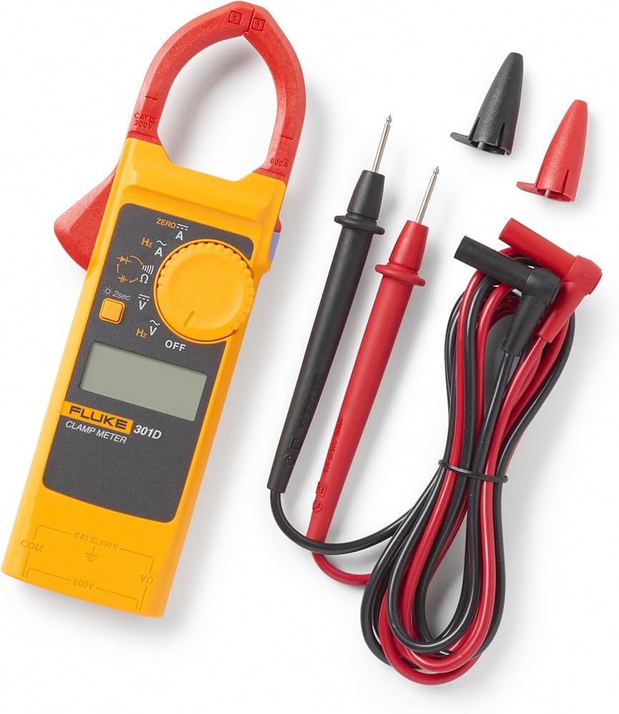 Fluke 301D AC/DC Clamp Meter