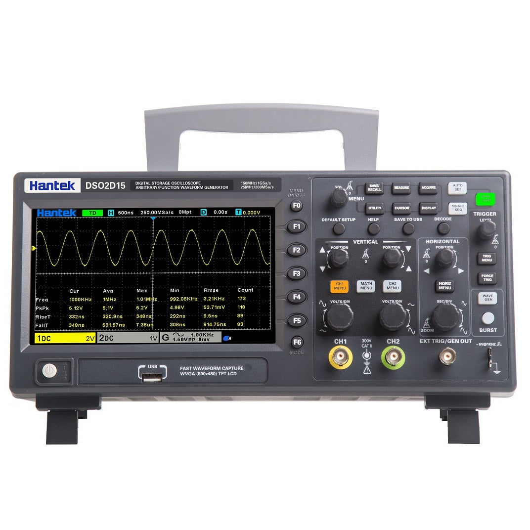 Hantek DSO2D15 Oscilloscope product view