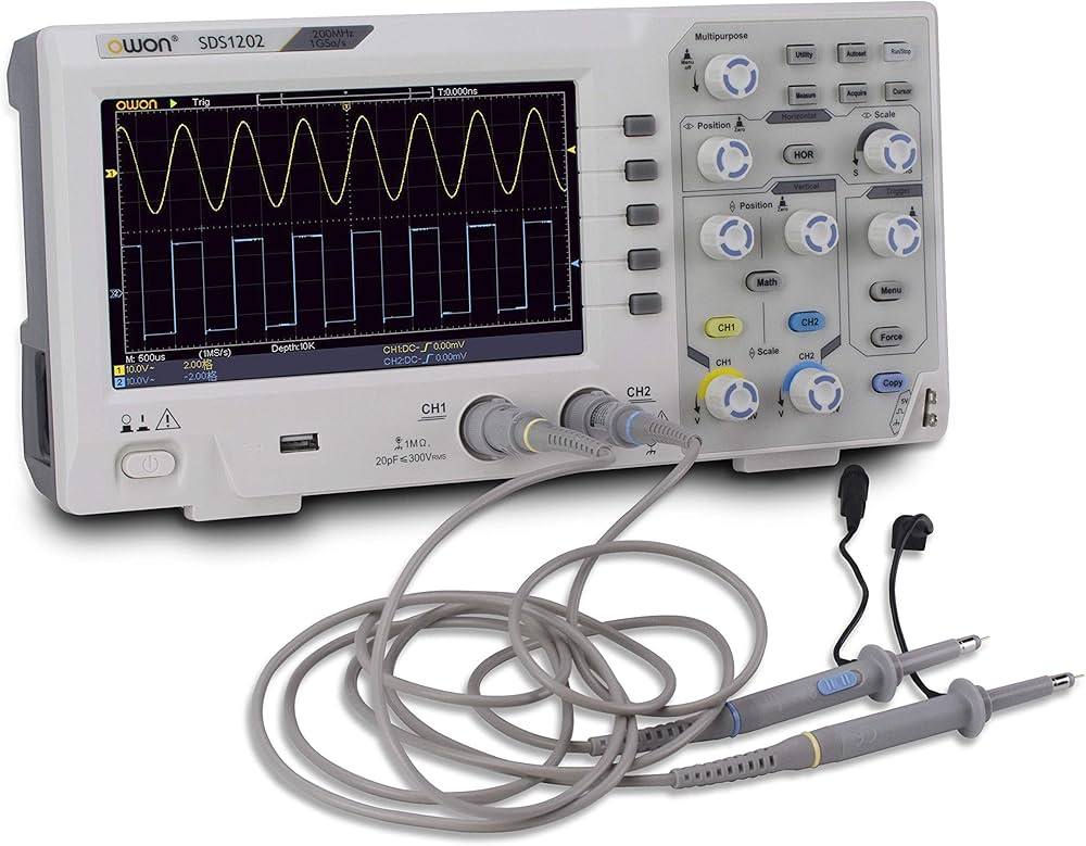 OWON SDS1202 2CH Super Economical Type Digital Oscilloscope