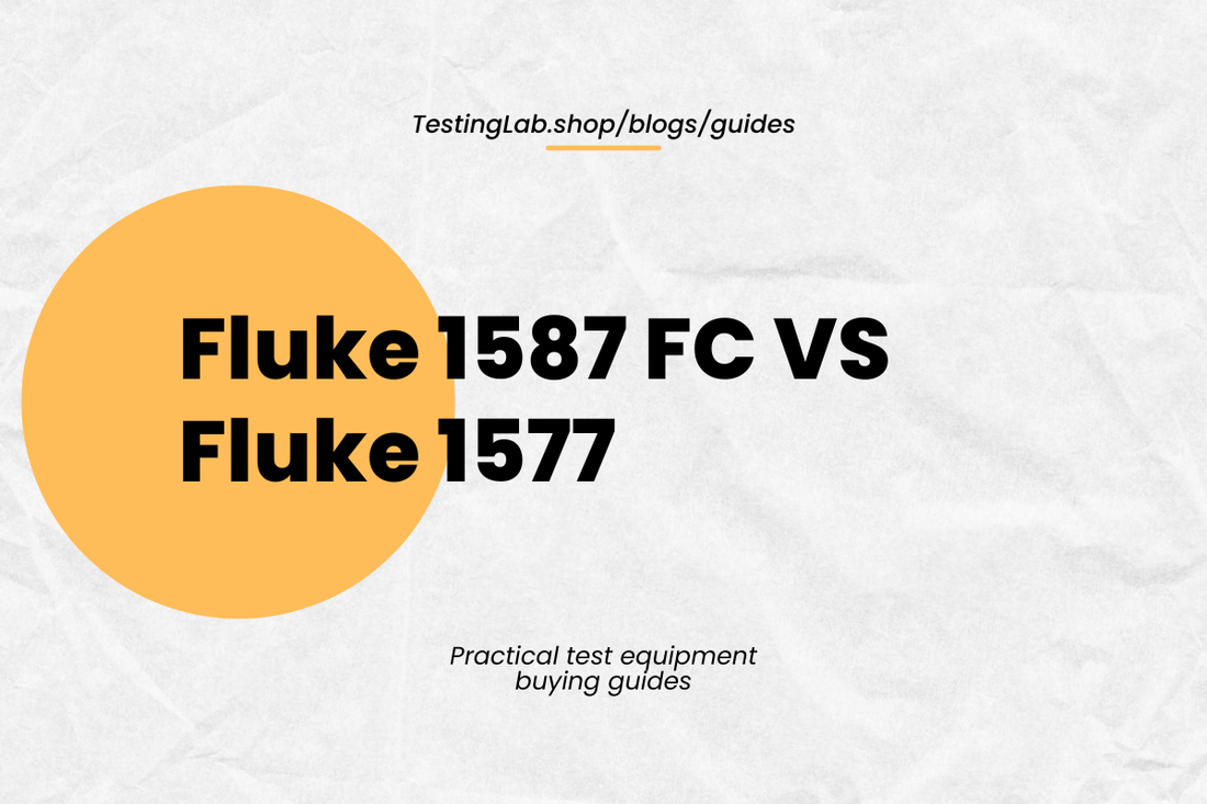 Fluke 1587 FC vs Fluke 1577 insulation multimeter comparison guide
