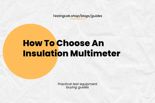 How to choose an insulation multimeter guide from TestingLab