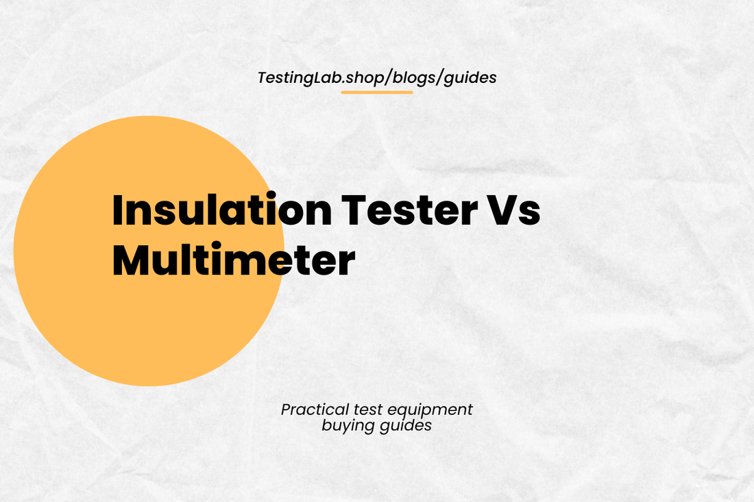Insulation tester vs multimeter guide from TestingLab