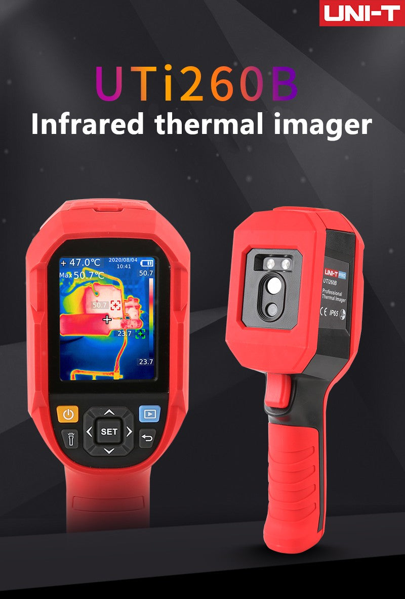 UTi260B Heavy Duty Thermal Camera -20C to 550C Image Capture 7 Palettes PC IP65