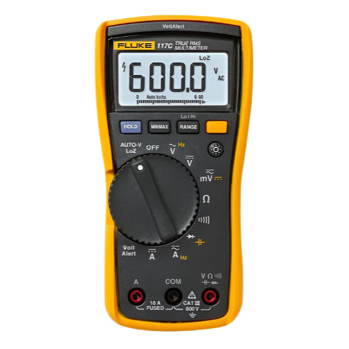 Fluke 117C Electrician's Multimeter with Non-Contact Voltage