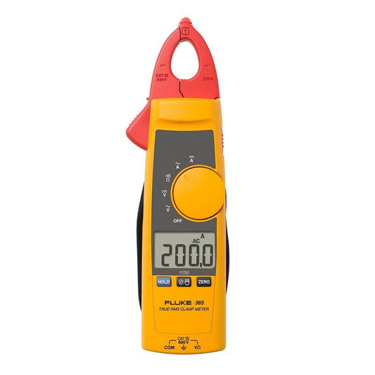 Fluke 365 detachable jaw True-RMS AC/DC clamp meter front view