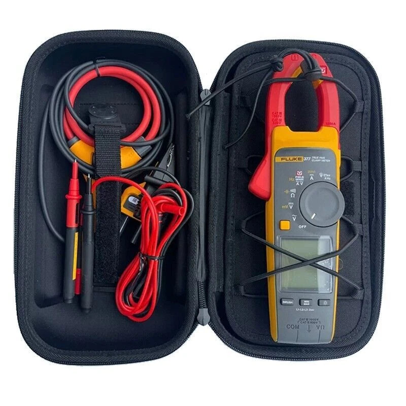 Fluke 377 FC clamp meter open case view
