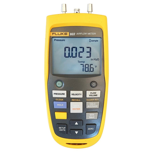 Fluke 922 airflow meter front view